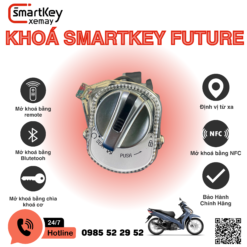 Full bộ khóa smartkey Honda Future 125 Led