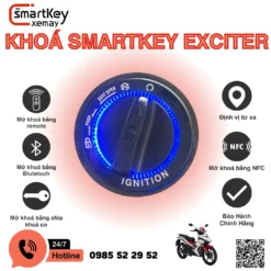 Khóa Smartkey Exciter 150