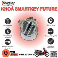 Full bộ khóa smartkey Honda Future 125 Halogen